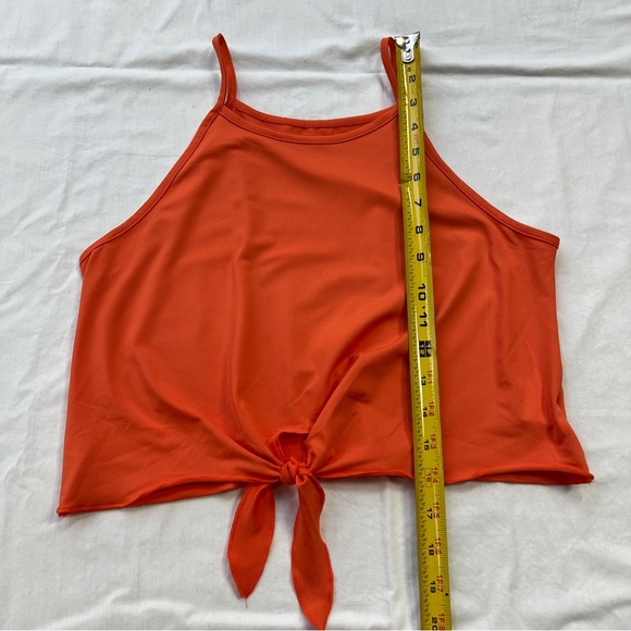 Orange Front Knot Tank Top and Pants - Size Medium - Picture 6 of 11
